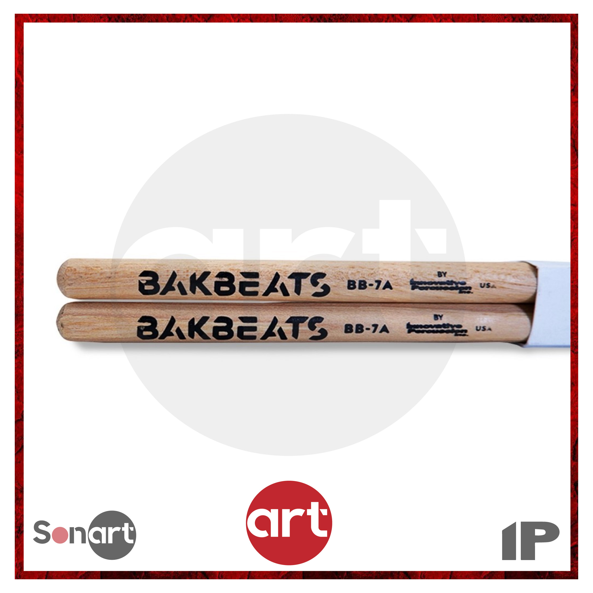 Baquetas para Batería IP BB-7A Bakbeats Series