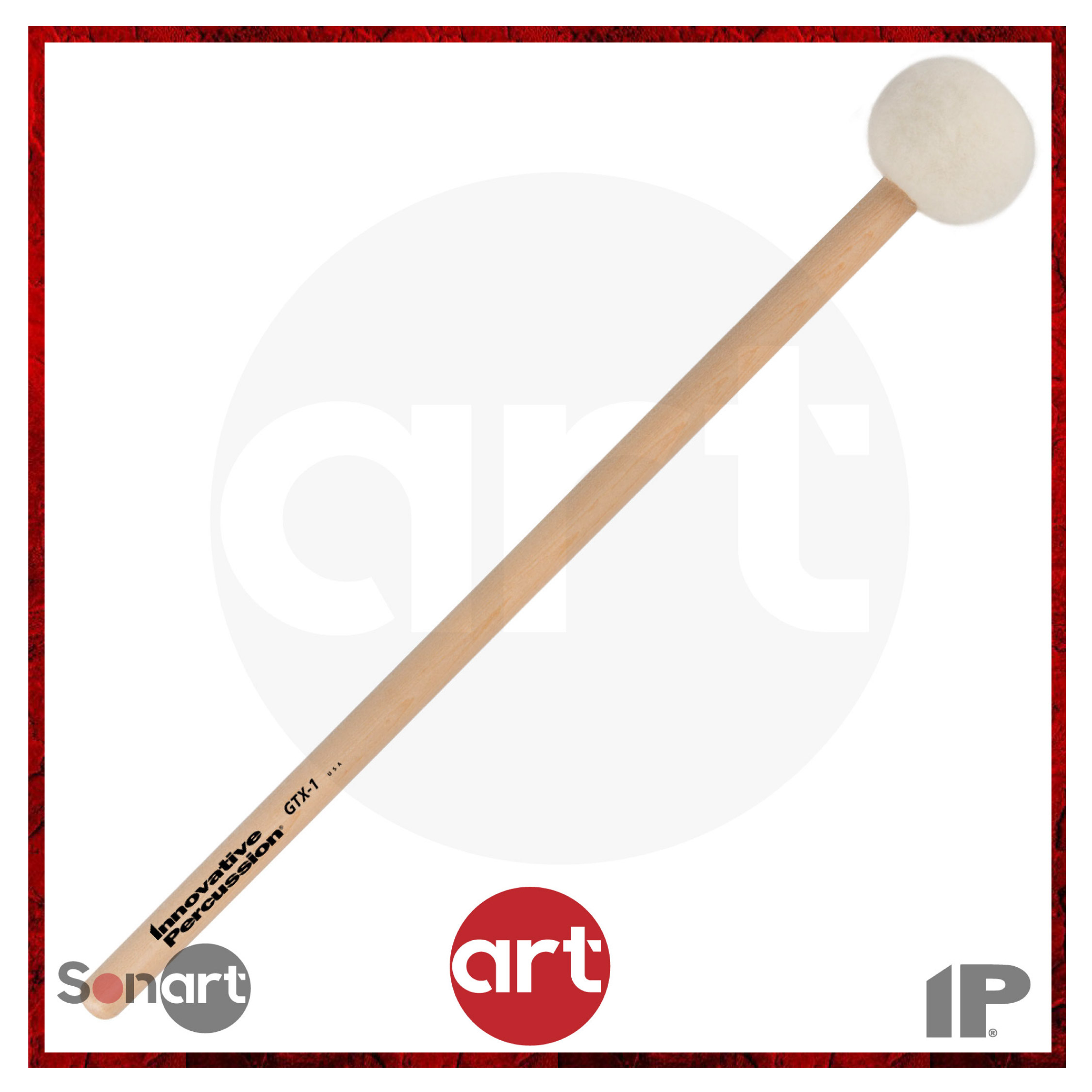 Baquetas para Timbal Sinfónico IP GTX-1 Mango Recto