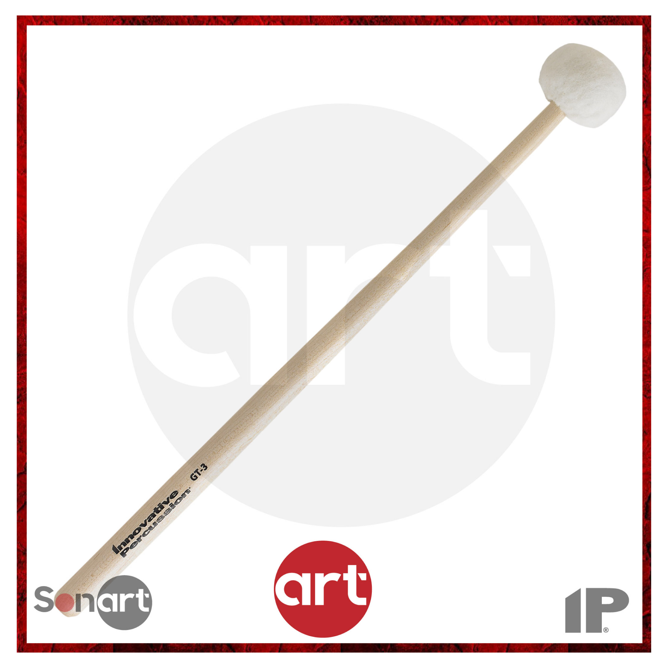 Baquetas para Timbal Sinfónico IP GT-3 Mango Cónico