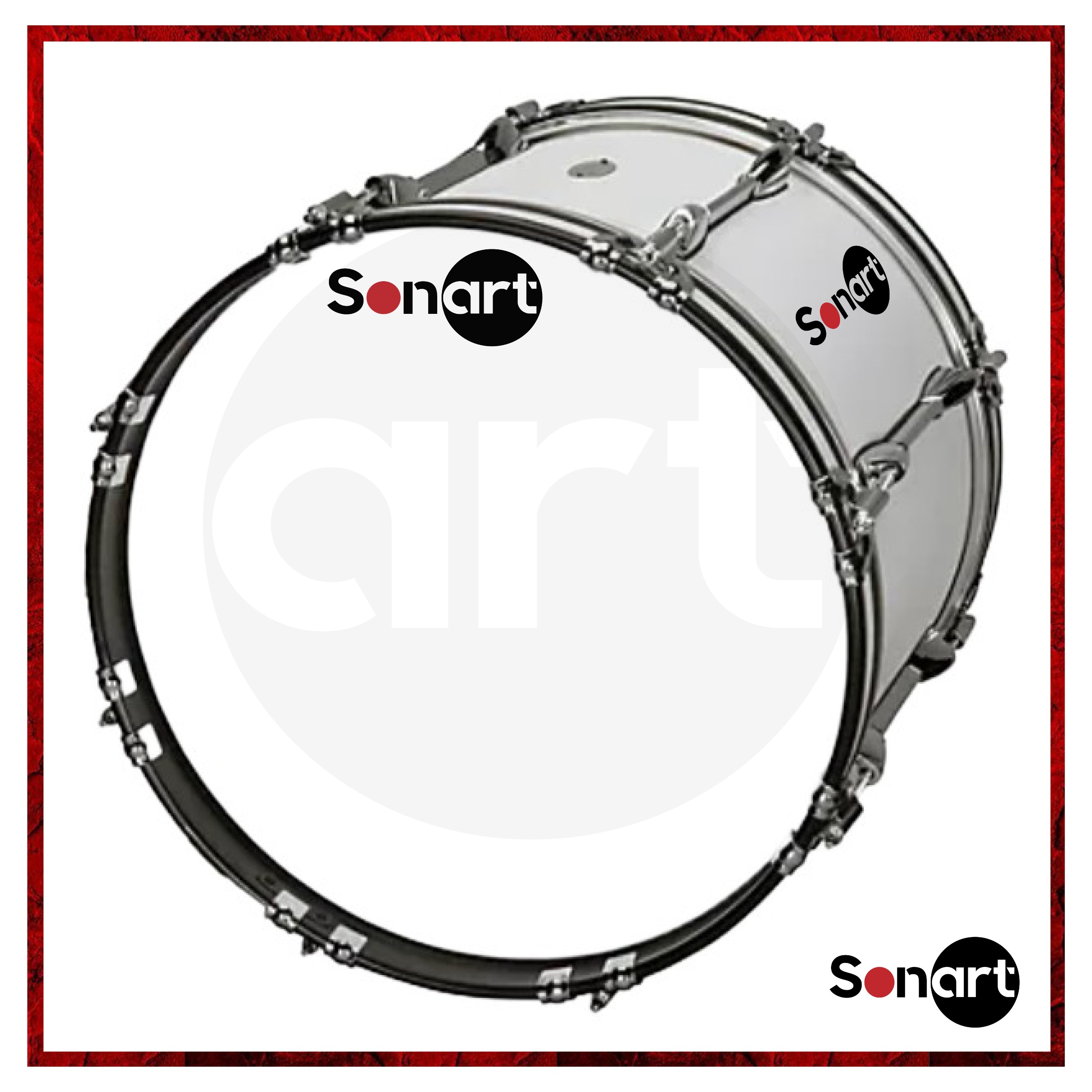 Bombo Marching SONART BBPS-24 24x14" Semi Profesional