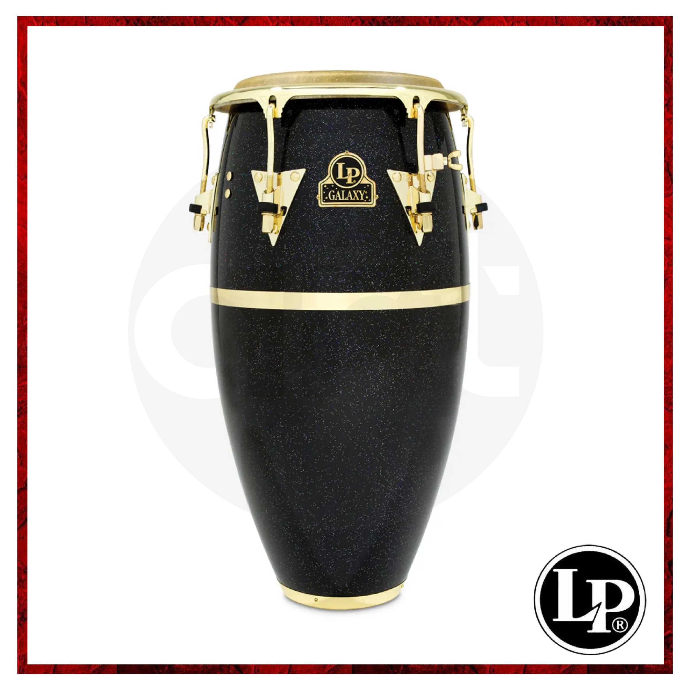 Conga LP Galaxy CCII 11 3/4 Black GD LP809Z