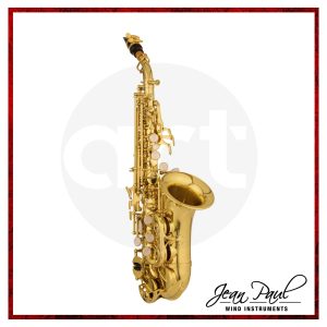 Saxofón Soprano Curvo Jean Paul CS-660 Semi Profesional Acabado Dorado