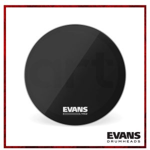 Bombo Marching Evans Mx2 18" Negro