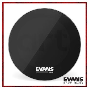 Bombo Marching Evans MX2 26" Negro