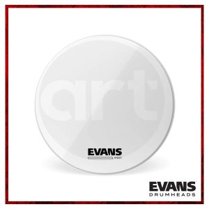 Bombo Marching Evans MX1 18" Blanco | Parche para Marcha Ref. EV-MXB18BB