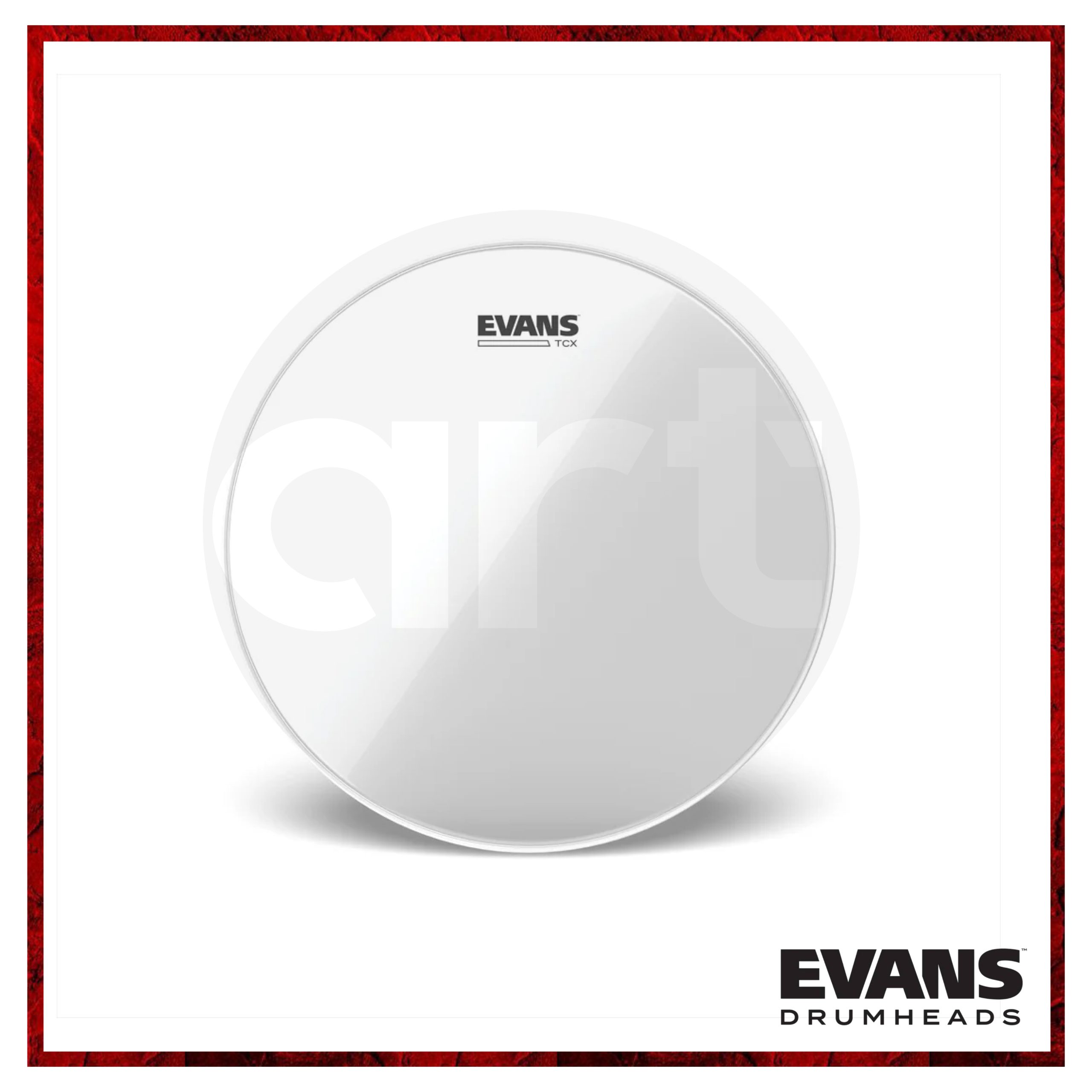 Parche para Multitenor Evans Transparente TCX Multi-Tenor 8"