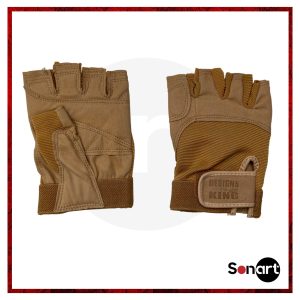 Guantes Designs By King Color Guard talla L color kaki o beige | Ref. GUANT-DK L