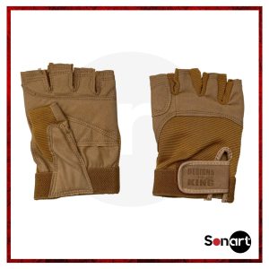 Guantes Designs By King Color Guard Kaki o Beige Talla M