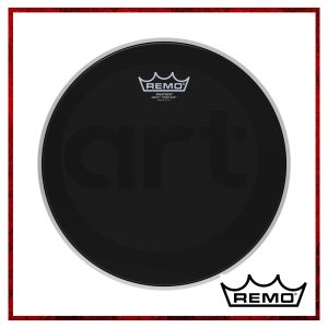 Parche para multitenor Remo 13" Negro Pinstripe Ebony Crimplock RM-TEN13
