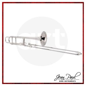 Trombón Semi Profesional Jean Paul TB-600S con gatillo en Fa y acabado plateado